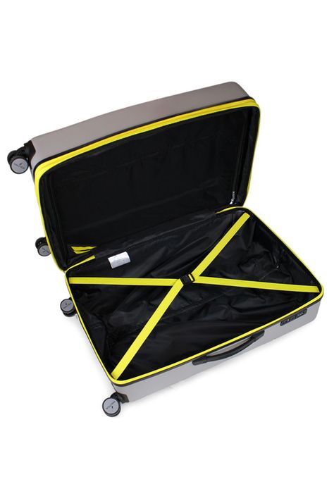 Pack Maleta grande Ibiza 23kg gris + Organizador Nautica-3