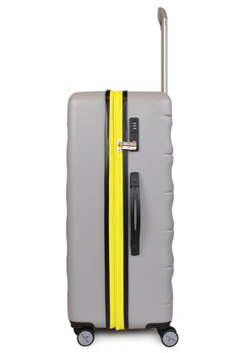 Pack Maleta grande Ibiza 23kg gris + Organizador Nautica-6