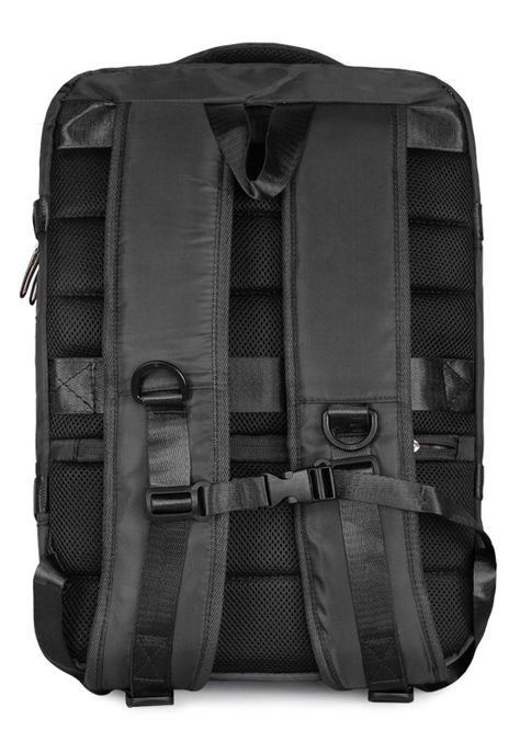 Mochila Viral negra con usb Swiss Bag-7