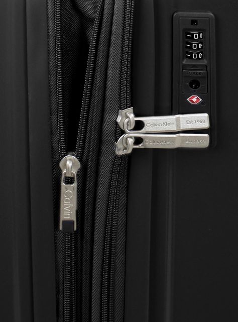 Pack 2 maletas M+L Rome Negro Calvin Klein-3