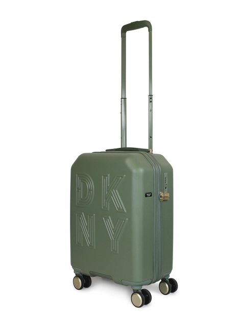 Maleta cabina S Lucerna Donna Karan Verde-1