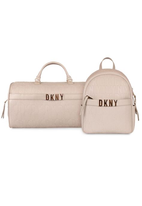 PACK DKNY Bolso + Mochila IMPRESSIONIST beige Donna Karan-0