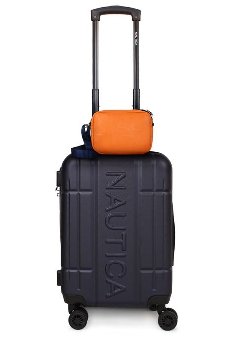 Pack Nautica Maleta cabina Amsterdam azul + Crossbody Emma-0