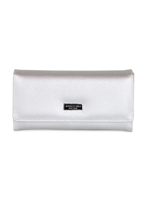 Billetera Flap - Bessie Silver-0