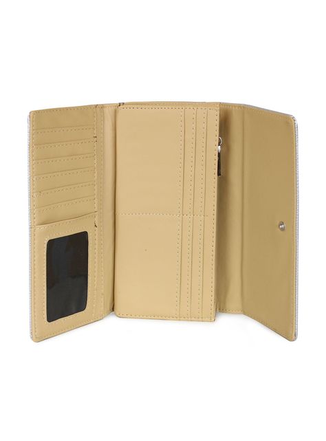 Billetera Flap - Bessie Silver-2
