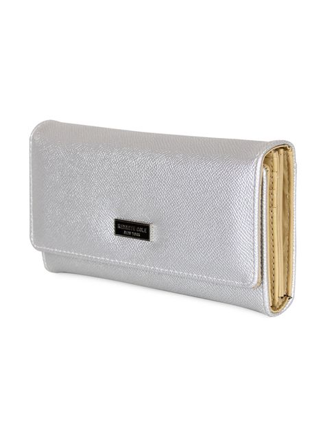 Billetera Flap - Bessie Silver-1