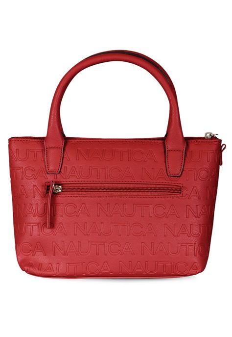 Bolso tipo Cartera Delray roja Nautica-3