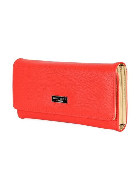 Billetera Flap - Bessie Coral-0