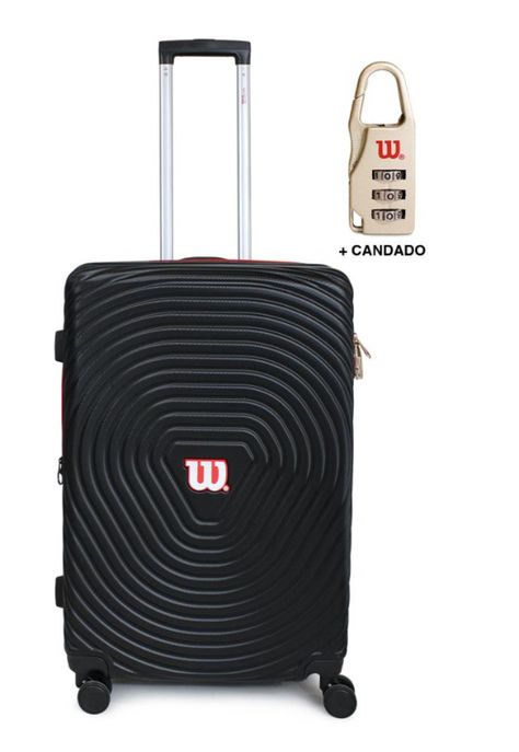 Set 3 maletas Pulsar negra S+M+L Wilson-7
