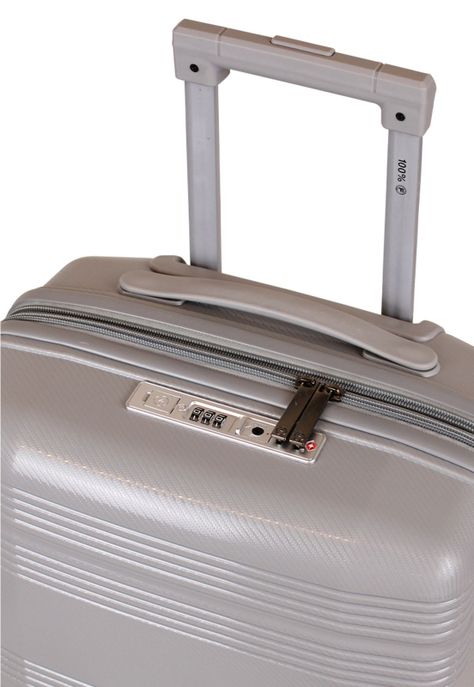 Pack Maleta cabina con usb Chic gris 10K + Estuche Spark negro-7