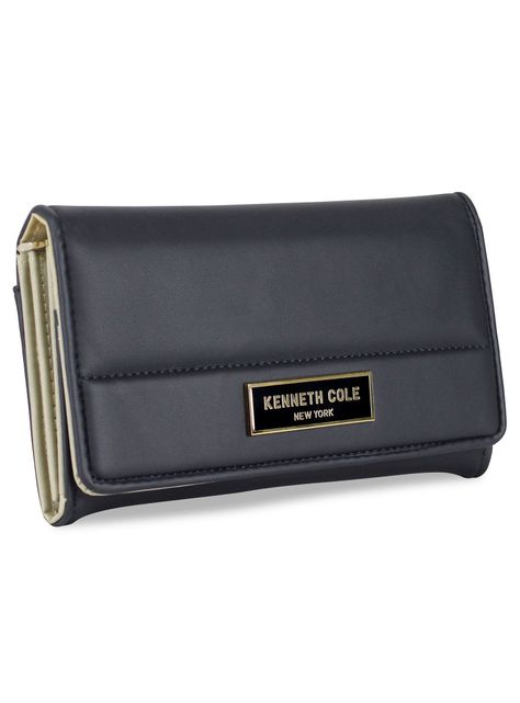 Billetera Sol Kenneth Cole Azul-0