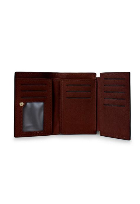 Billetera mujer Adara café Carven-2