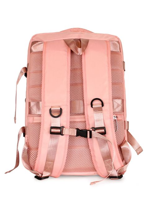 Mochila Viral rosada con usb Swiss Bag-7