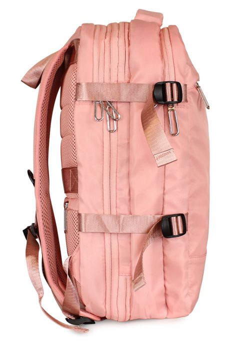 Mochila Viral rosada con usb Swiss Bag-8