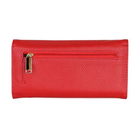 Pack 2 Billeteras de mujer Fidelia Negro y Rojo-6
