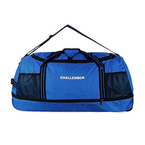 Bolso enrrollable Challenger Azul eléctrico-0