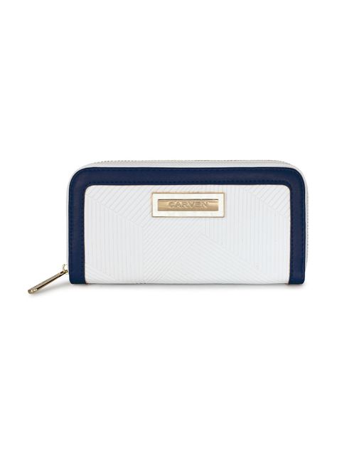Billetera Greta Blanco - Azul-0