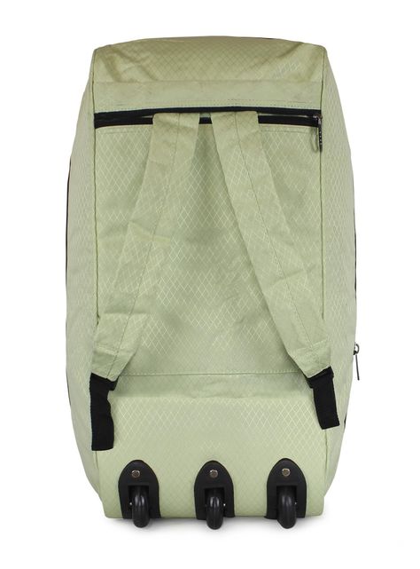 Bolso tipo mochila con ruedas Challenger Verde + Candado-7