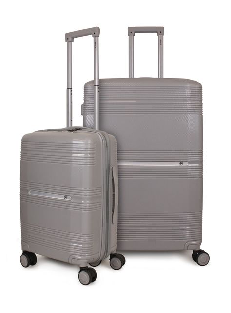 Pack 2 maletas S+L Chic Gris-0