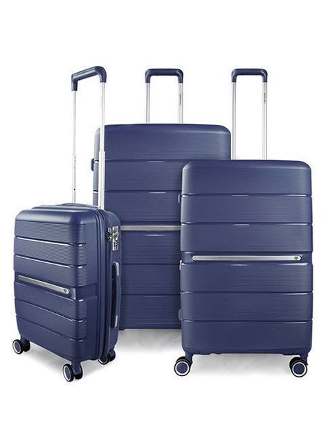 Set Maletas Xpos SwissBag S+M+L Azul-0