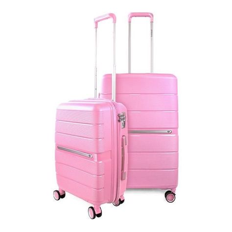 Pack 2 maletas S+M Xpos Rosado Swiss Bag-0