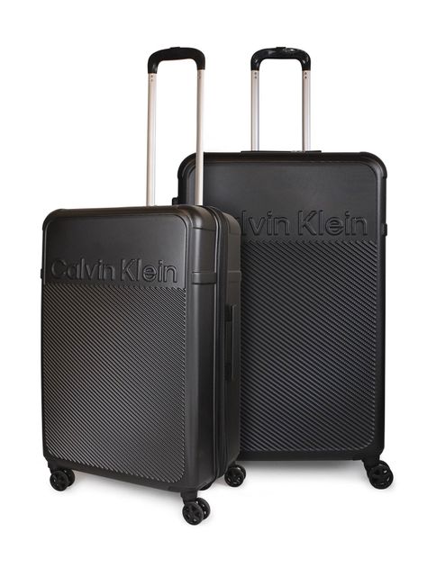 Pack maletas M+L Expression Negro Calvin Klein-0
