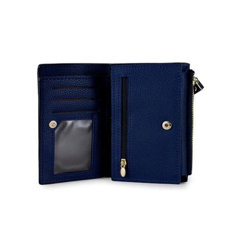 Pack 2 Billeteras de mujer Adara Negro y Azul-4