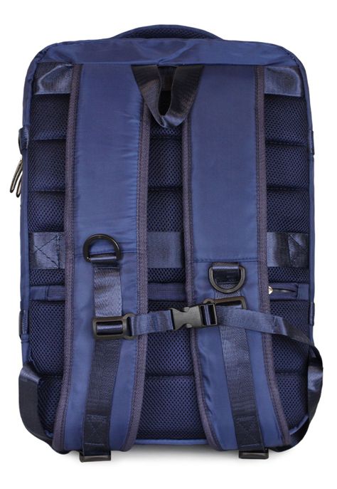 Mochila Viral azul con usb Swiss Bag-7