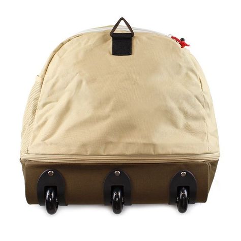 Bolso con ruedas enrollable Coloso Beige - Brown-3