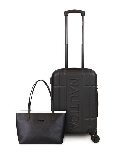 Pack Maleta cabina S (10 Kg) Amsterdam Negro + Cartera Diana Negro-0