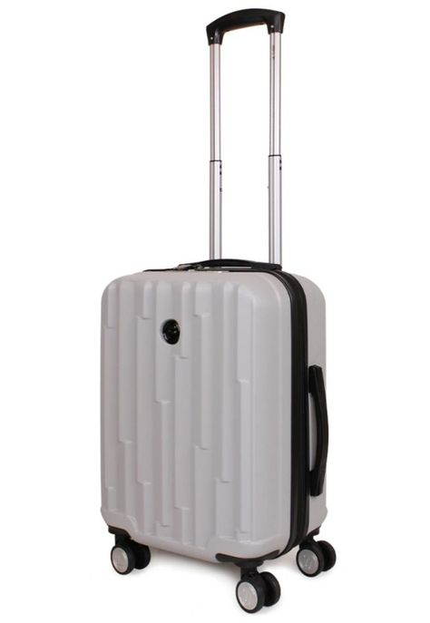 Maleta Flip de cabina con usb gris F la Maleta de Chile-7