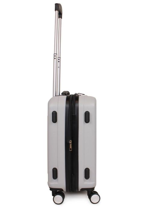 Maleta Flip de cabina con usb gris F la Maleta de Chile-8
