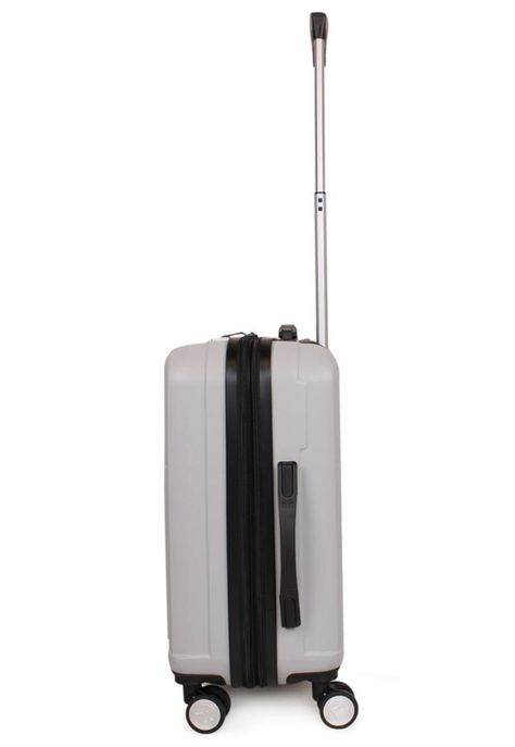 Maleta Flip de cabina con usb gris F la Maleta de Chile-9