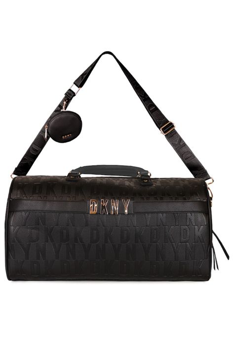 PACK DKNY Bolso + Mochila IMPRESSIONIST negro Donna Karan-1