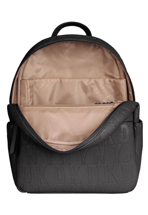 PACK DKNY Bolso + Mochila IMPRESSIONIST negro Donna Karan-5