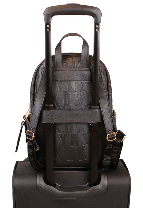 PACK DKNY Bolso + Mochila IMPRESSIONIST negro Donna Karan-7