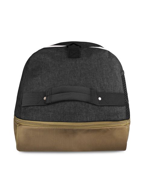 Bolso enrollable Coloso Negro-Beige-3