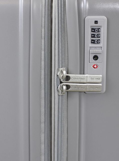 Pack 2 maletas M+L Rome Gris Calvin Klein-4