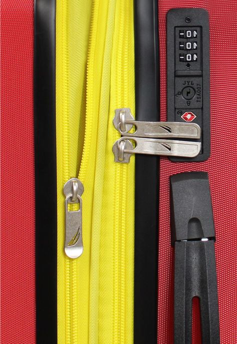 Set 3 Maletas Ibiza S+M+L roja + Organizador Nautica-5