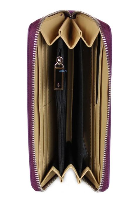 Billetera mujer Bessie morada Kenneth Cole-3
