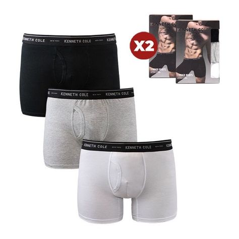 Pack 6 Boxer talla S Multicolor -0