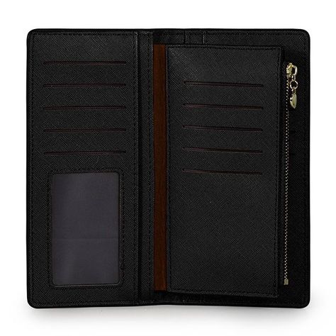 Pack 2 Billeteras de mujer Vesta Negro y Taupe-2