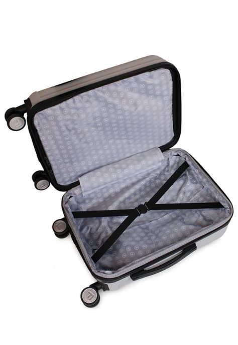 Pack Maleta cabina con usb Flip gris 10kg + Neceser Spark Fila-6