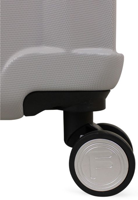 Pack Maleta cabina con usb Flip gris 10kg + Neceser Spark Fila-8