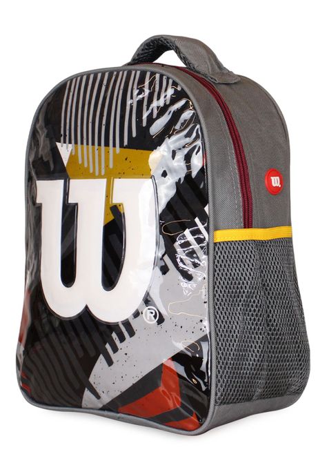 Mochila infantil unisex Fusion gris multicolor Wilson-1
