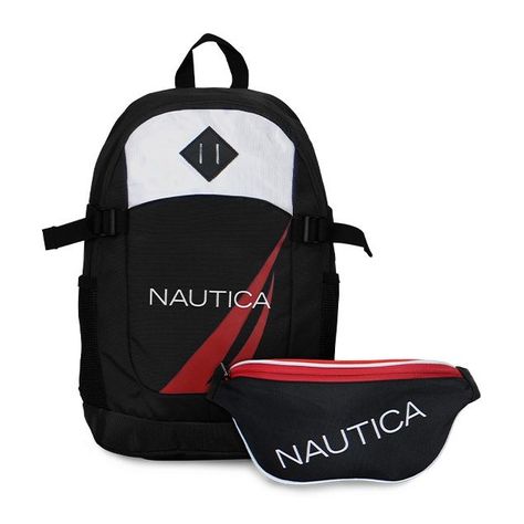 Mochila Atlas + Banano Kappa Negro-0