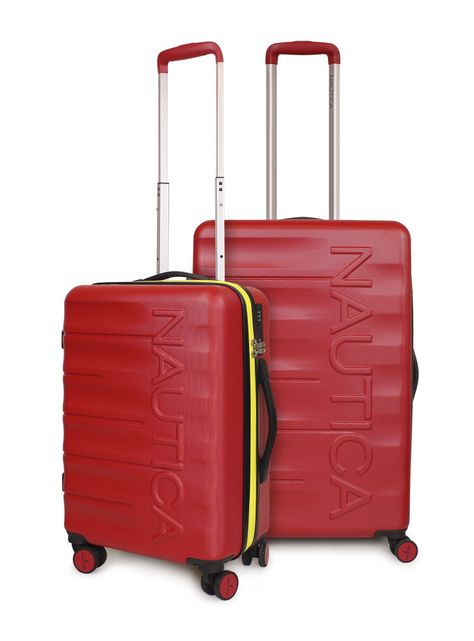 Pack 2 maletas S+M Ibiza Rojo-0