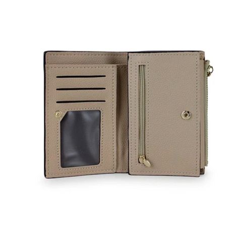Pack 2 Billeteras de mujer Adara Negro y Beige-4