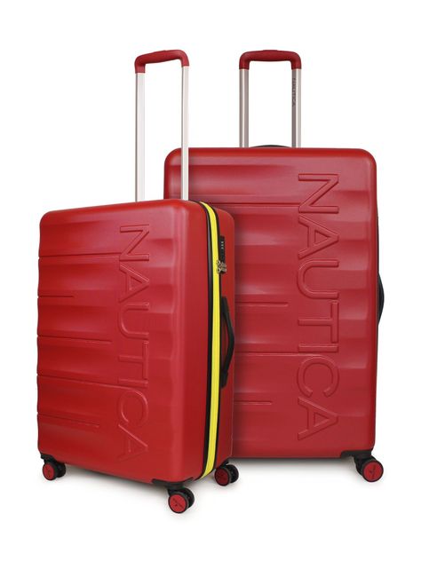 Pack 2 maletas M+L Ibiza Rojo-0