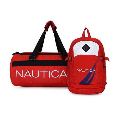 Bolso Valar + Mochila Atlas Rojo-0